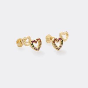 Arete Corazón Doble