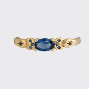 Anillo Blue Desert Ajustable