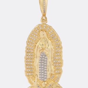 Dije Guadalupe Señora De Guadalupe Circonias