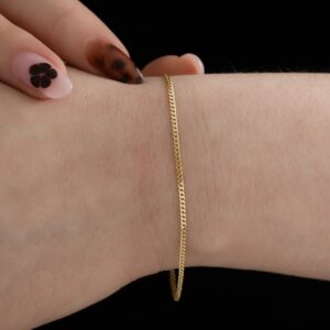 Pulsera Cubanita 1.5mm 16cm