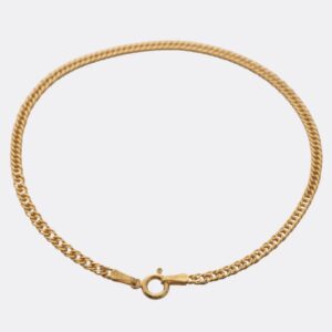Pulsera Cubana Continua 2.3mm 19Cm