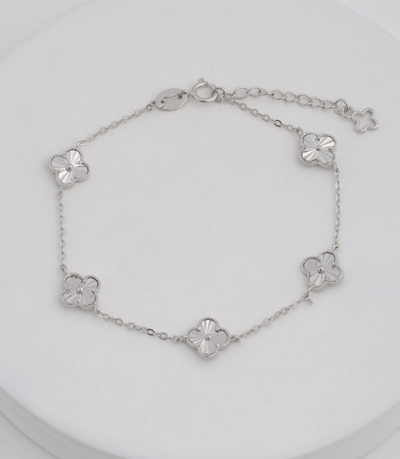 Pulsera Mini Clover 15 cm + Extensor
