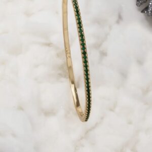 Pulsera Brazalete Slim Verde