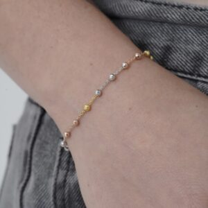 Pulsera Station Redonda 3c 16 o 19Cm