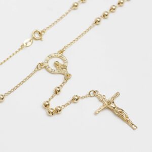 Rosario 65cm 4mm Cristal