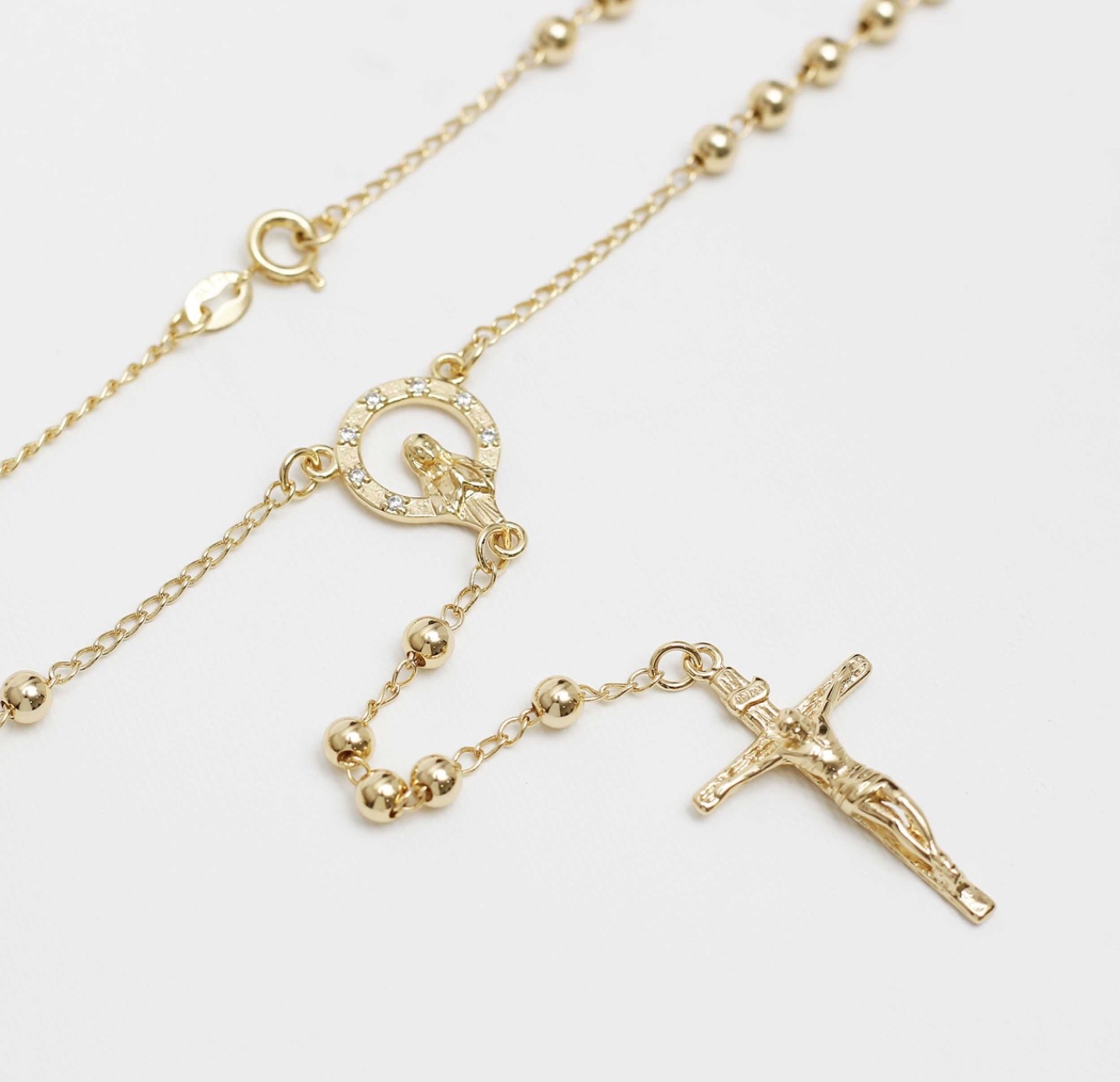 Rosario 65cm 4mm Cristal
