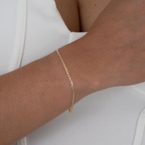 Pulsera Escalerita Con Destellos
