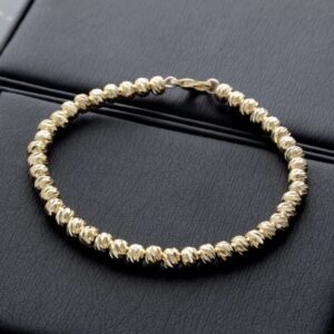Manilla Italy 4mm Tipo Oro Con Broche